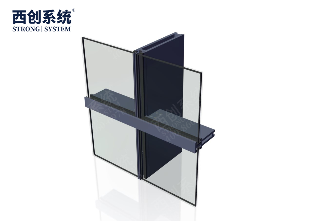  上海項目凹型精制鋼玻璃幕墻系統——西創系統(圖5)