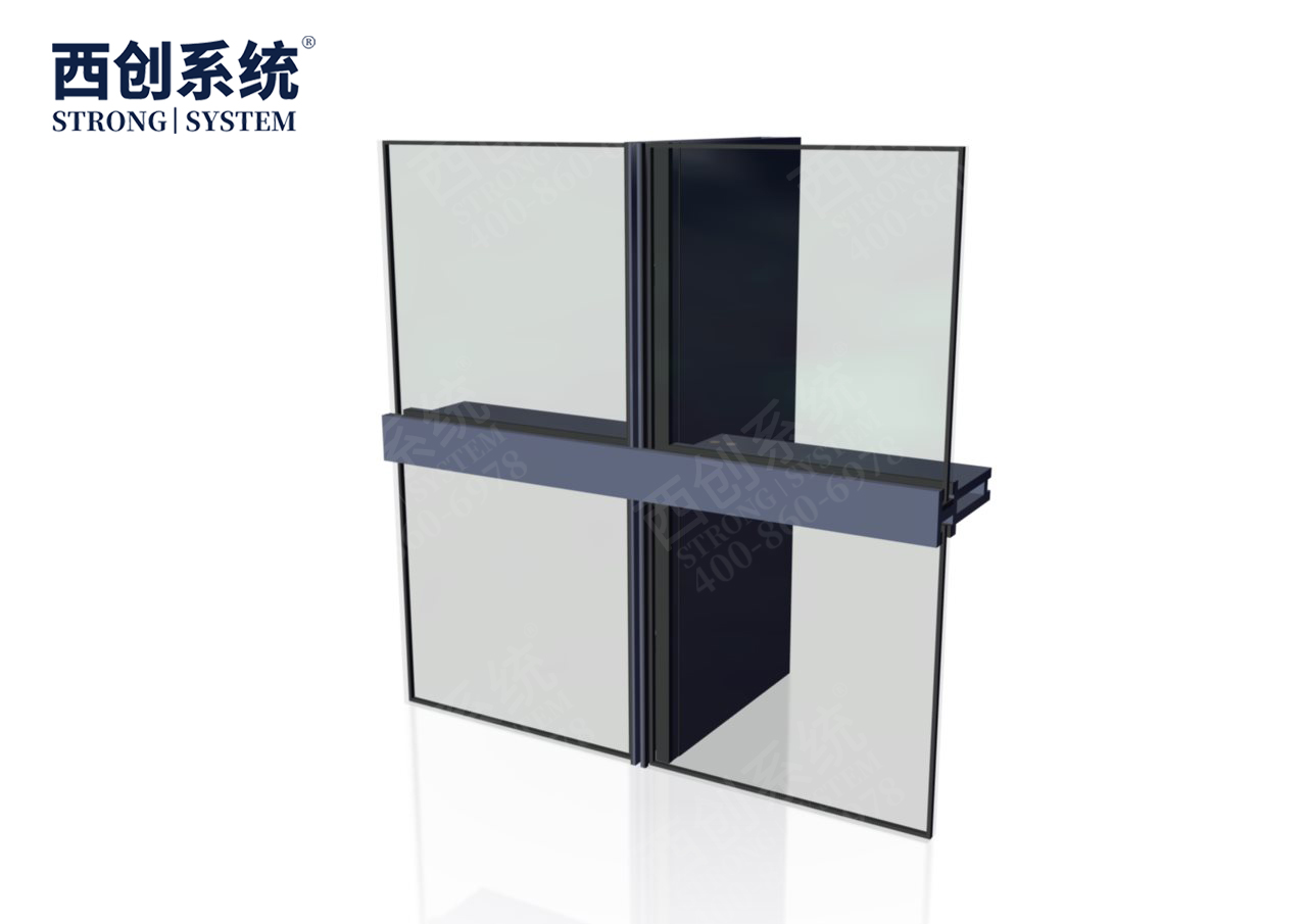  上海項目凹型精制鋼玻璃幕墻系統——西創系統(圖6)