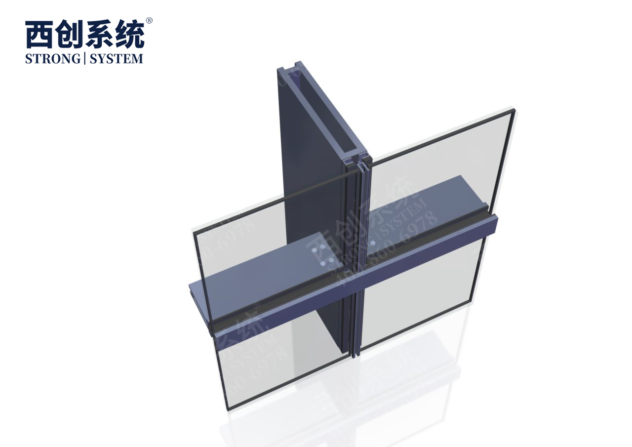  上海項目凹型精制鋼玻璃幕墻系統——西創系統(圖9)