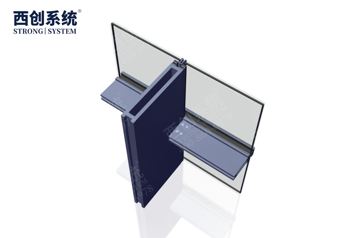  上海項目凹型精制鋼玻璃幕墻系統——西創系統(圖8)