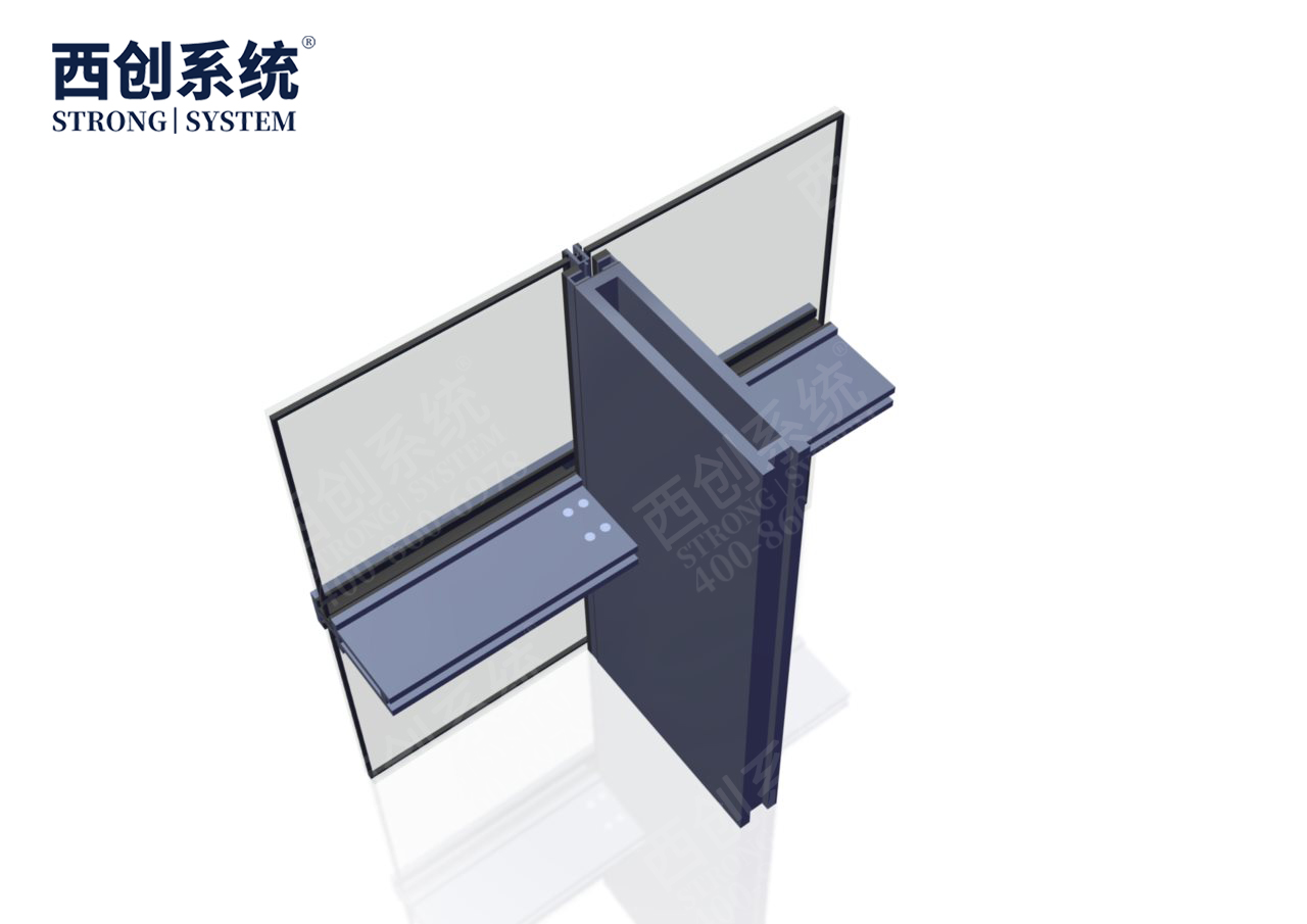  上海項目凹型精制鋼玻璃幕墻系統——西創系統(圖7)