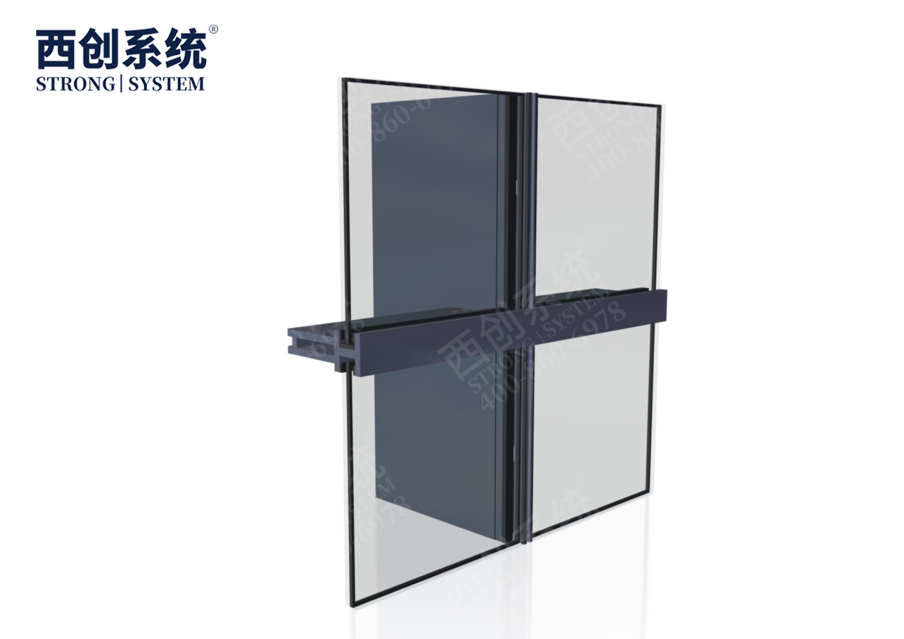  上海項目凹型精制鋼玻璃幕墻系統——西創系統(圖10)